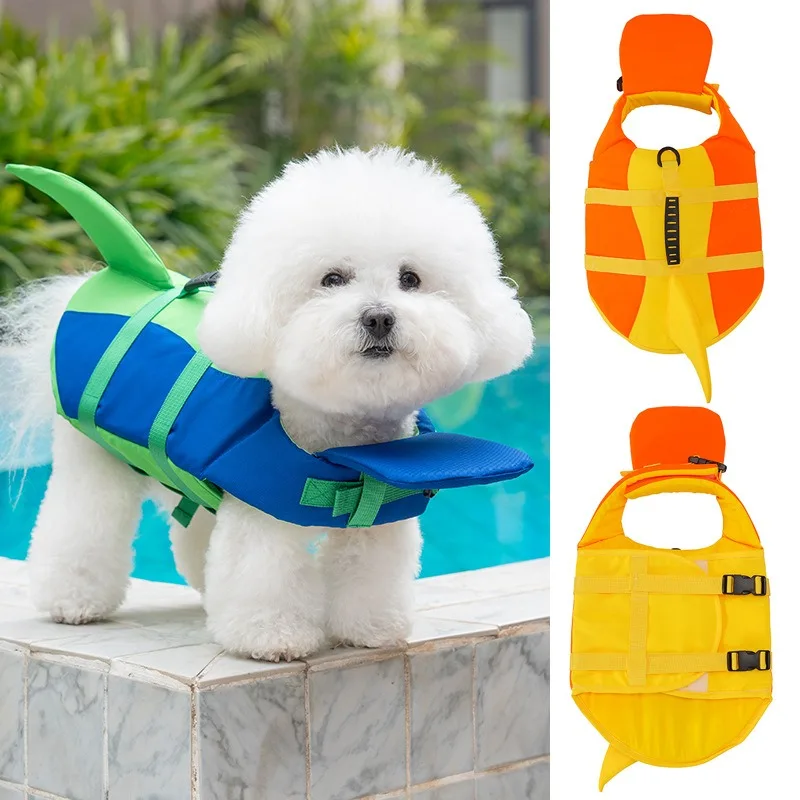 Duck Bill Dog Life Jacket with Built-In Handle