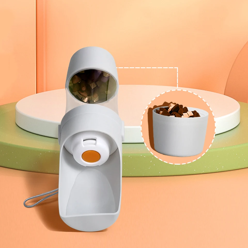 Portable Pet Water Bottle with Bowl