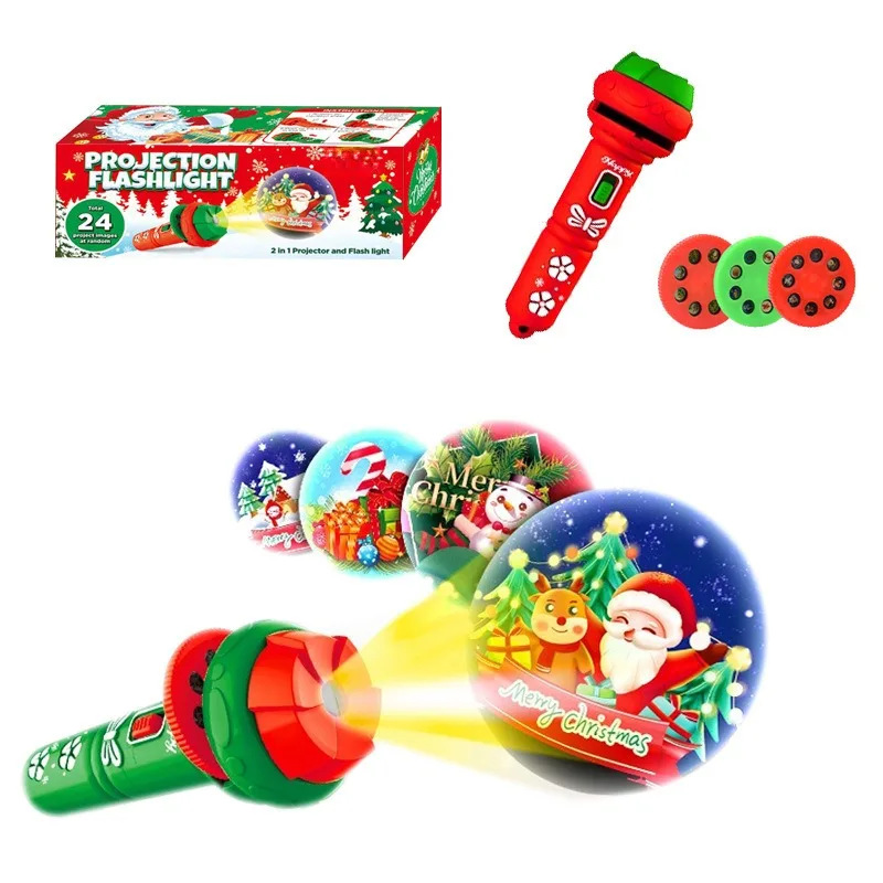 Christmas Projection Flashlight – 24 Patterns