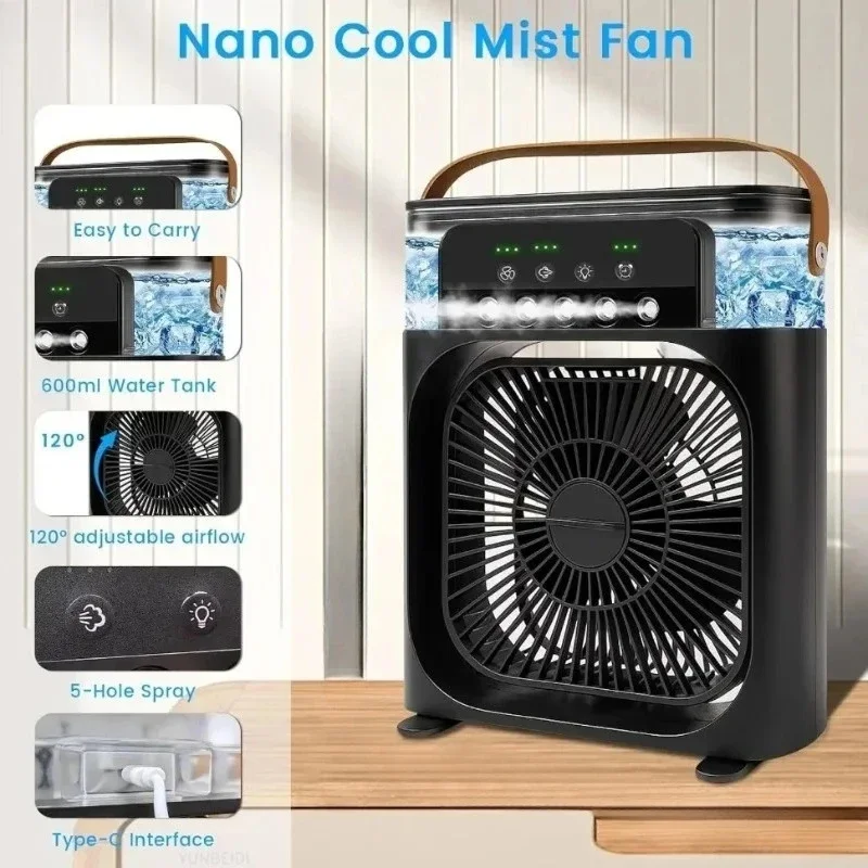 Portable Evaporative Air Cooler & Mist Fan